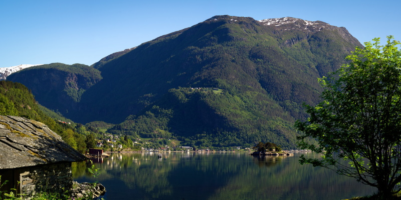 outdoors, beauty in nature, lake, land, travel destinations, mountain, scenics - nature, mountain peak, dale, luster, panoramic, water, solid, pine tree