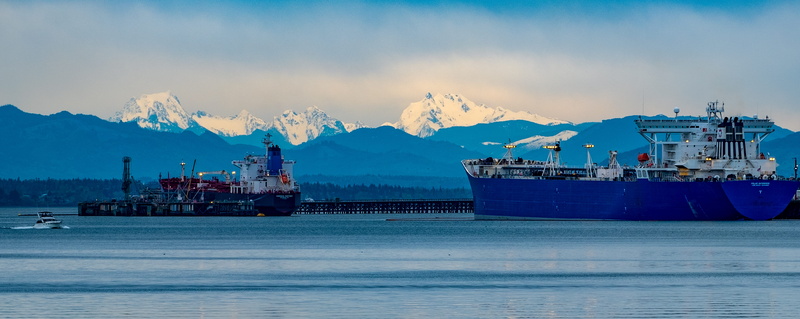  shipping, explore, washington, water, container, earth, landscape, sea, sky, anacortes, snowcapped, port, passenger craft, mode of transportation