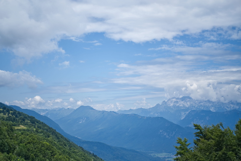 growth, beauty in nature, plant, scenics - nature, mountains, mountain, summer, mountain range, day, tranquil scene, range, view, slovenia