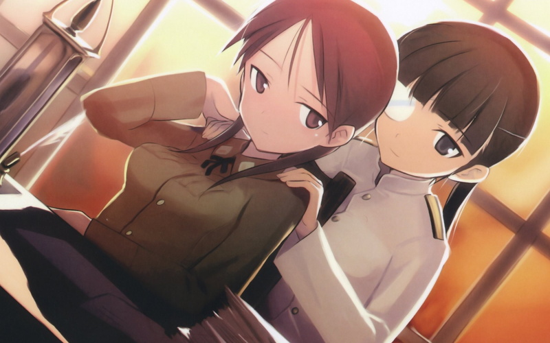 Strike Witches, 1080P, Minna-Dietlinde Wilcke, Anime, Mio Sakamoto