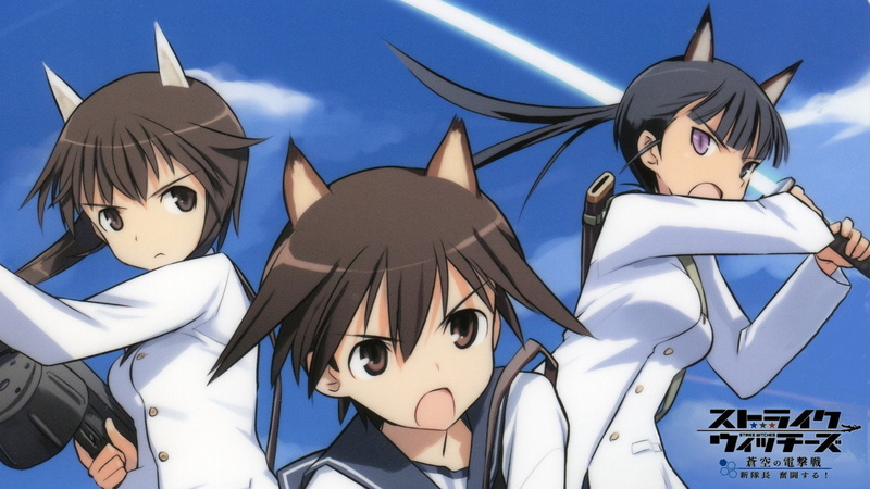 Junko Takei, Mio Sakamoto, Strike Witches, Yoshika Miyafuji, 720P, Anime