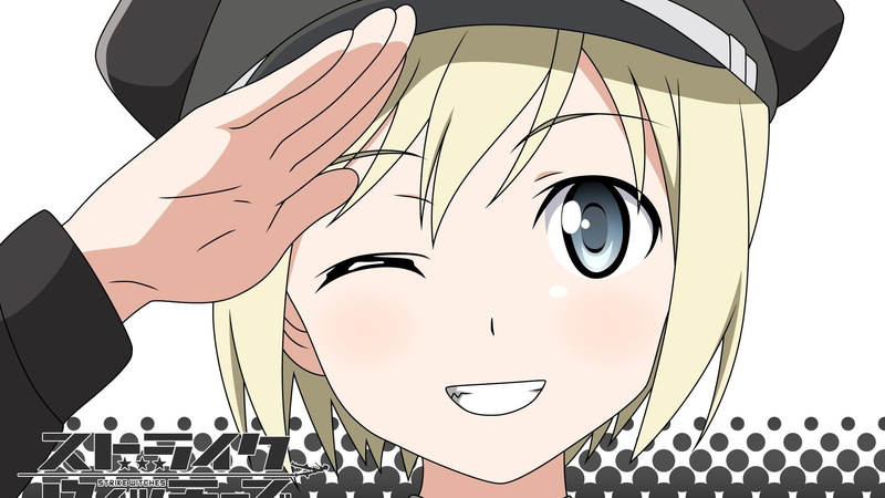 girls, anime, erica, witches, hartmann, strike, 1080P