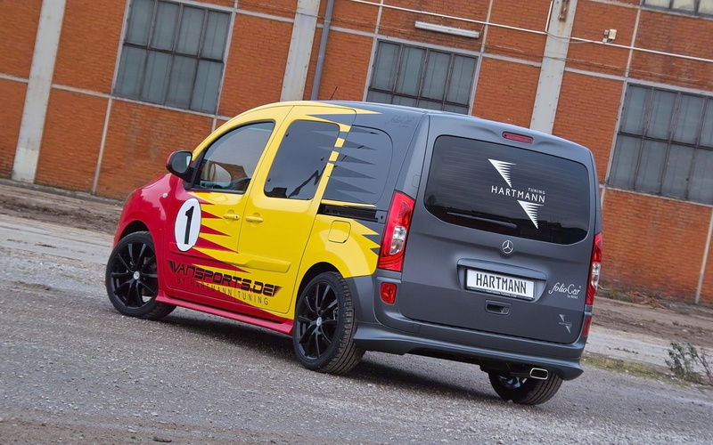 2014, citan, benz, vansports, van, hartmann tuning, tuning, 2K, mercedes