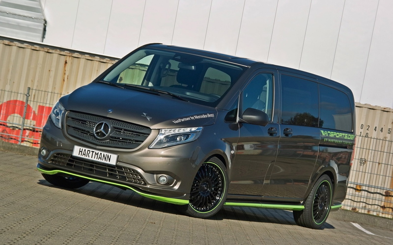 benz, vansports, 2014, mercedes, van, hartmann, 2K, tuning, vito