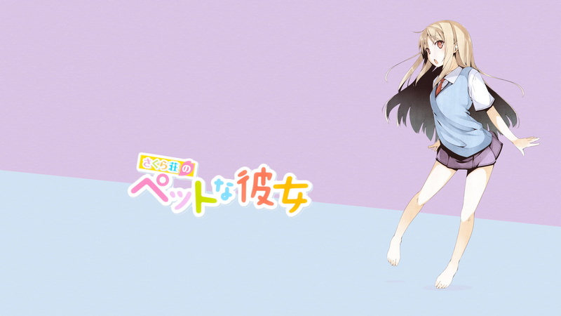 anime girls, blonde, simple background, 1080P, Shiina Mashiro, anime, Sakurasou no Pet na Kanojo, school uniform