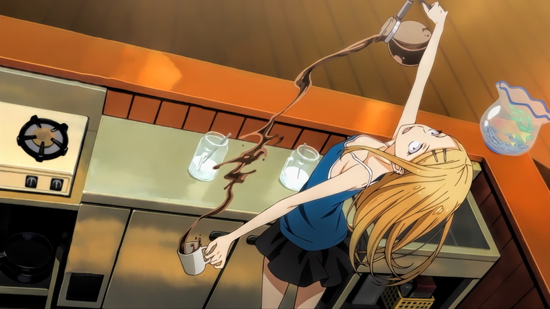 1080P, Anime, Dagashi Kashi, Coffee, Endou Saya