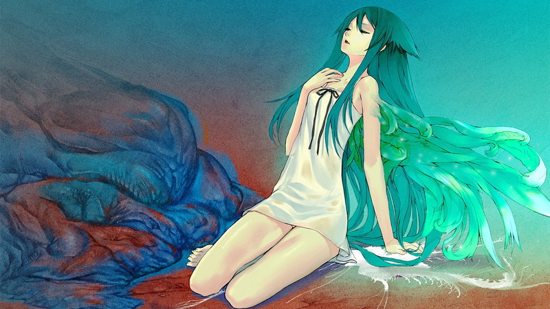saya, uta, song, 1080P, anime, visual, novel, hd, drawing, no, digital/artwork