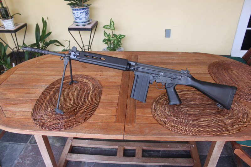 1080P, Steyr Stg.58, automatic, rifle, table, FN FAL