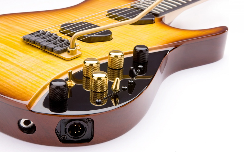 moog, electric, wood - material, guitar, 720P, beautiful, musical instrument string, string, no people, Music, rock music, still life, metal, electric guitar