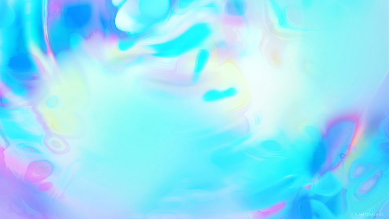 2K, Spectral, Waves, Gradient, Blue, HD, Fluid