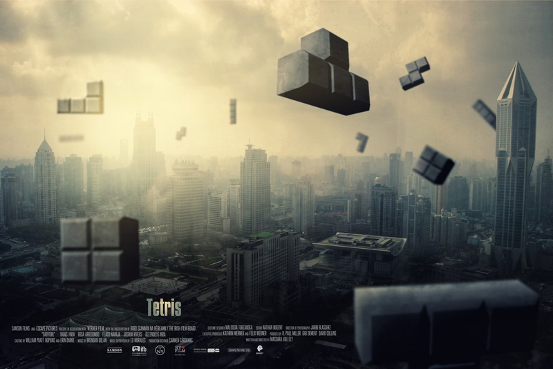 digital art, Cityscape, video games, Tetris, Columbia, 2K