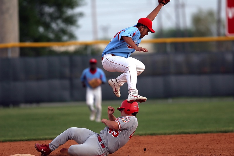 second base, men, helmet, nature, play, baseball uniform, baseball glove, sport, 2K, focus on foreground, baseball, dirt, males, youth, player, action