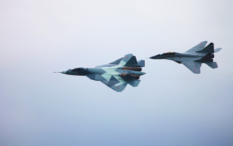 Sukhoi Su-57, 1080P, Jet Fighters