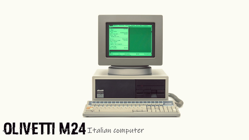 Italy, vintage, 1080P, Retro computers, Olivetti