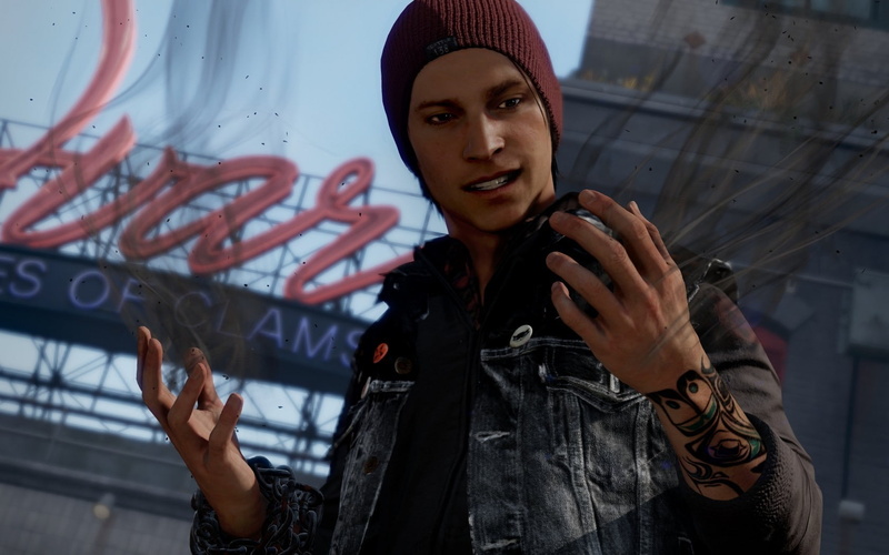 dog, watch, second, 720P, son, infamous, video, game