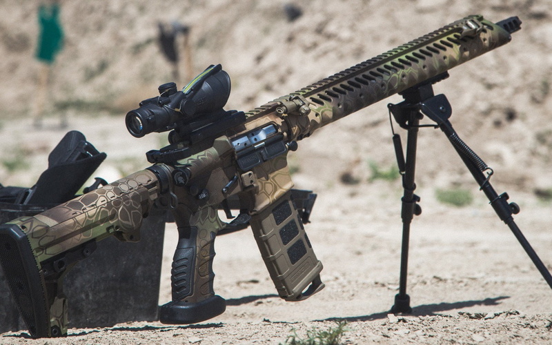 weapon, military, ACOG, AR15, 720P