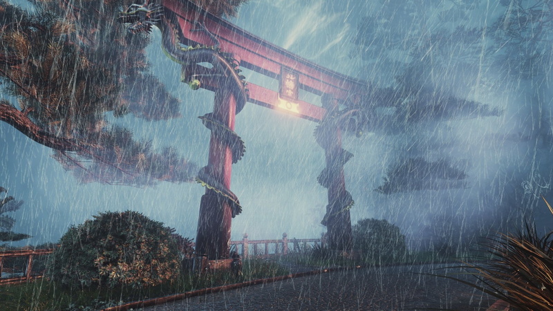 1080P, Shadow Warrior 2, Video Game, Rain