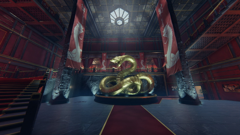 video games, 1080P, statue, Shadow Warrior 2, snake