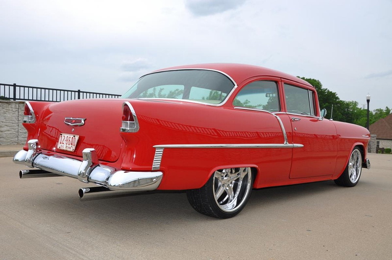 210, 1955, bel, resto, street, streetrod, hot, mod, 720P, rod, chevrolet, air, chevy, cruiser, usa, belair