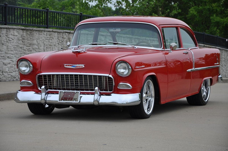 streetrod, chevy, cruiser, 1955, belair, 210, street, usa, hot, chevrolet, rod, bel, resto, 720P, mod, air