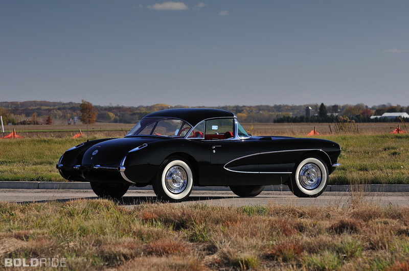 mod, retro, muscle, corvette, resto, 1956, 1080P, supercar, chevrolet