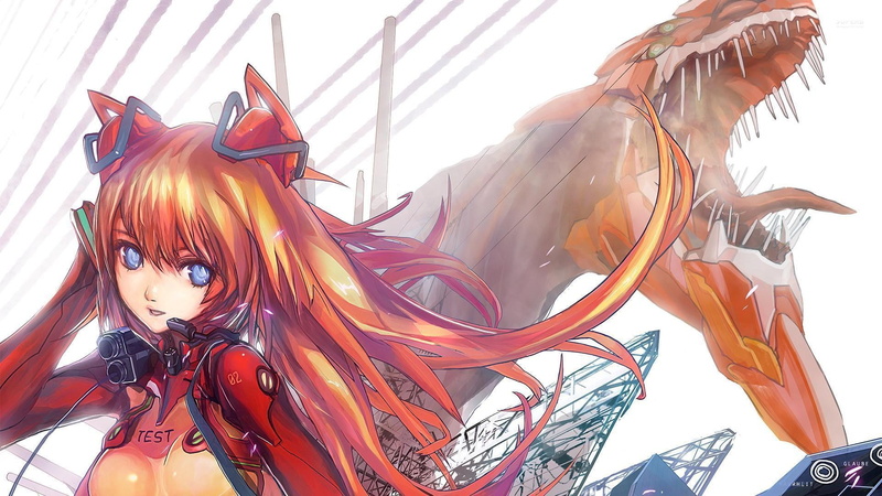 white background, nature, anime, orange color, 1080P, adult, Neon Genesis Evangelion, creativity, young adult, real people, art and craft, sunlight, hairstyle