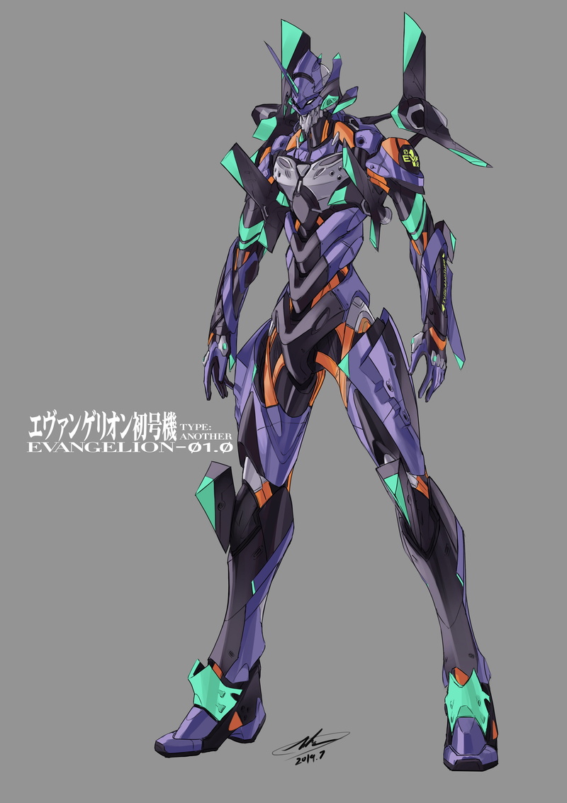 5K, Neon Genesis Evangelion, EVA Unit 01, Andrew.L