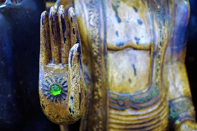 traditionally, body, outdoors, gem, luck, holy, focus on foreground, bid, no, blue, figure, love, color, craft, close-up, stone, meditation, pattern, blessing