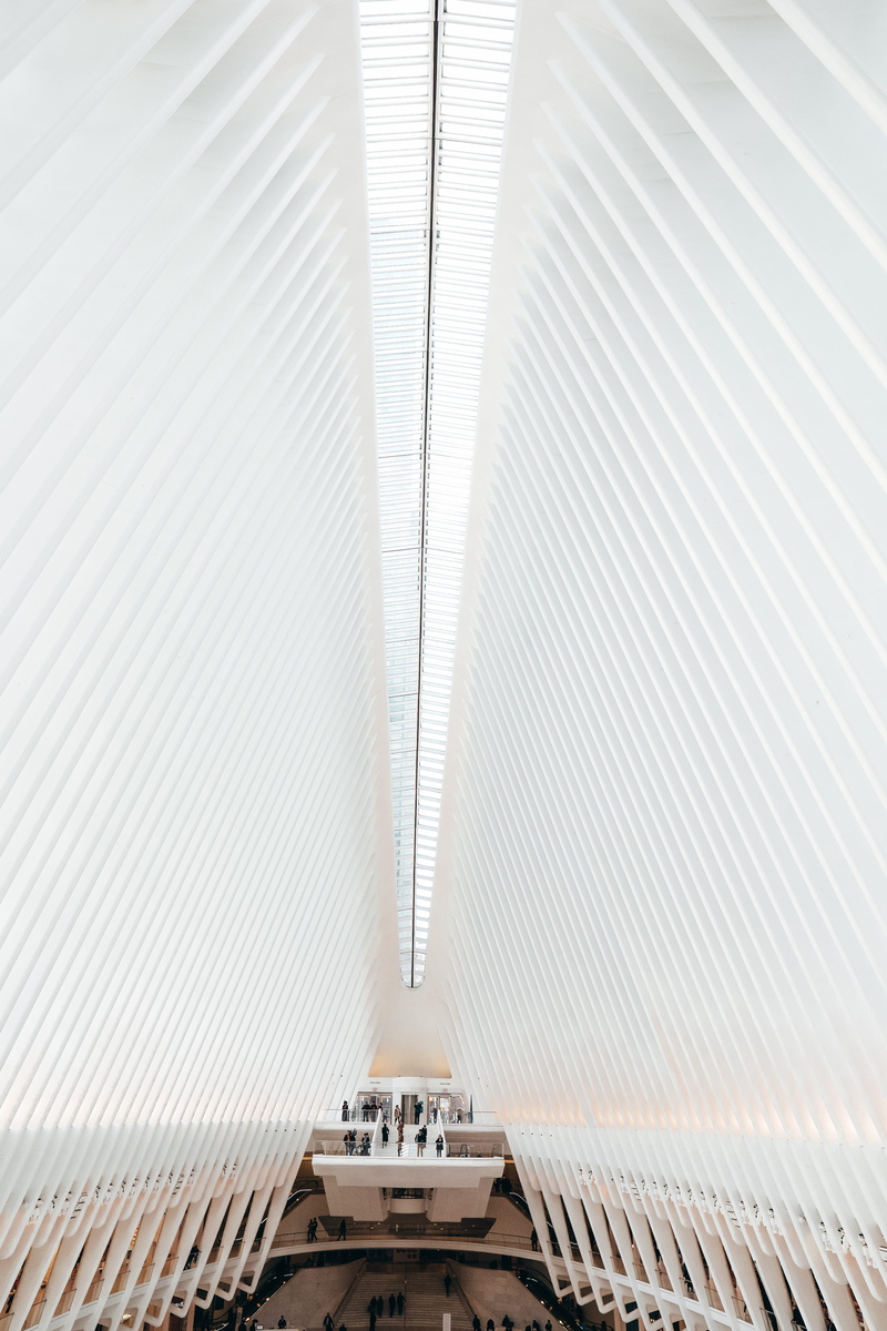 railing, weapon, 5K, built structure, sword, people, new york, transportation hub, moving walkway, blade, jar, zipper, staircase, wall - building feature