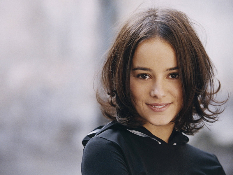 happiness, headshot, focus on foreground, Alizee, women, body part, looking at camera, looking at viewer, hairstyle, brown eyes, portrait, beautiful woman