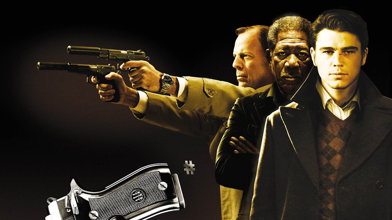 aggression, weapon, protection, 1080P, gun, movies lucky number slevin josh hartnett morgan man bruce willis, clothing, arts culture and entertainment