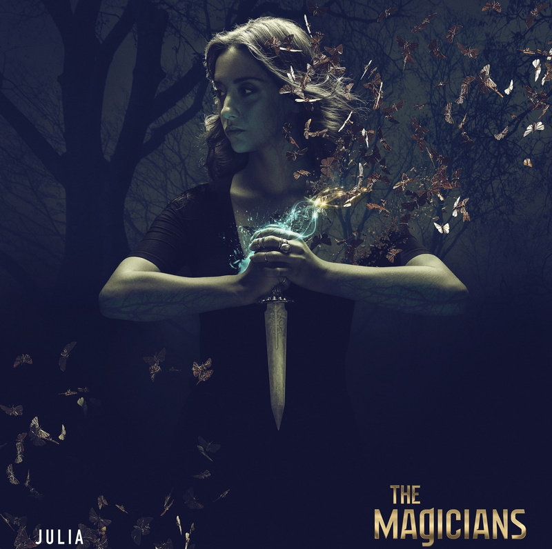 poster, tv series, actress, The Magicians ( 2015 - ), butterfly, girl, the magicians, julia, Stella Maeve, fantasy, 1080P