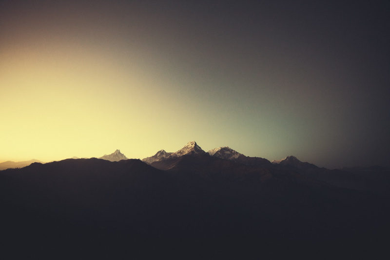 landscape, Himalayas, sunrise, mountain range, scenics - nature, copy space, idyllic, environment, Climbing, sky, majestic, rock, mountain, no people, tranquility