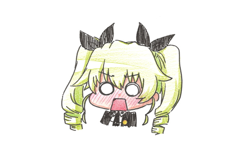 1080P, Girls und Panzer, Anime, Anchovy (Girls und Panzer)