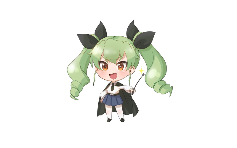 Girls und Panzer, Anchovy (Girls und Panzer), Anime, 1080P