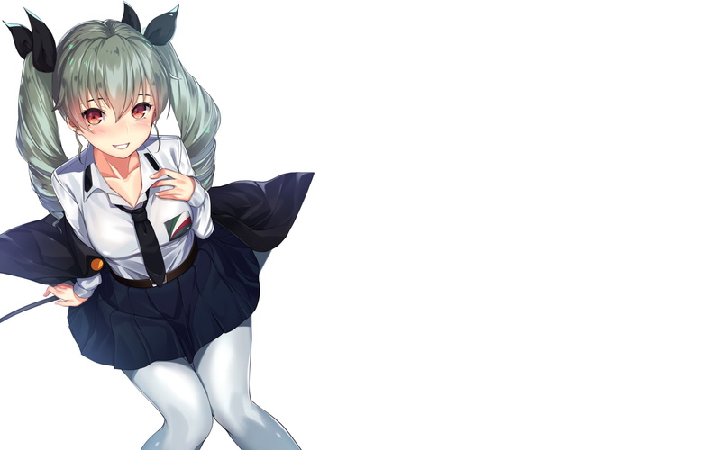 1080P, Anime, Anchovy (Girls und Panzer), Girls und Panzer