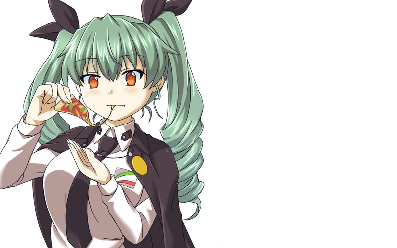 Anchovy (Girls und Panzer), 1080P, Anime, Girls und Panzer
