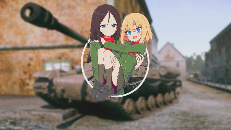 anime, Katyusha (Girls und Panzer), Nonna (Girls und Panzer), anime girls, Girls und Panzer, 1080P