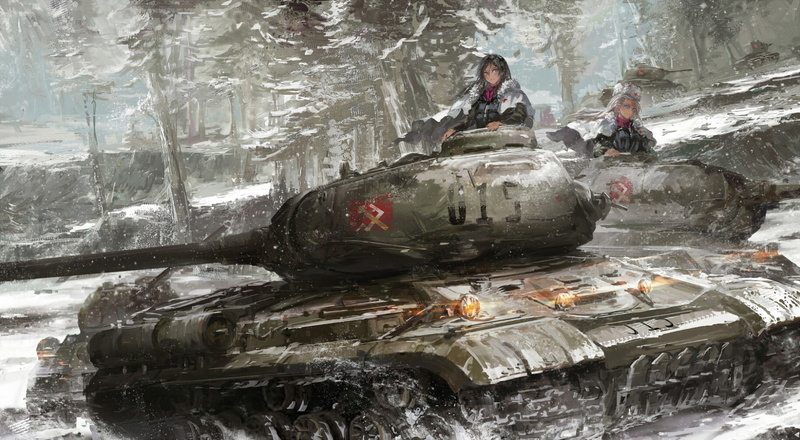 Clara (Girls und Panzer), 1080P, Girls und Panzer, Nonna (Girls und Panzer), Anime