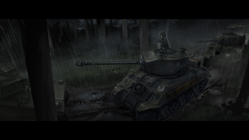 old, armored tank, obsolete, aggression, Anime, government, indoors, digital composite, military, damaged, transportation, technology, machinery, mode of transportation