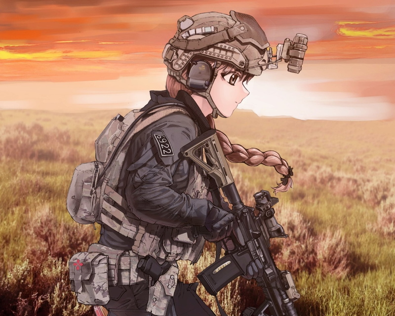 1080P, Girls und Panzer, Anime, Rukuriri (Girls und Panzer)