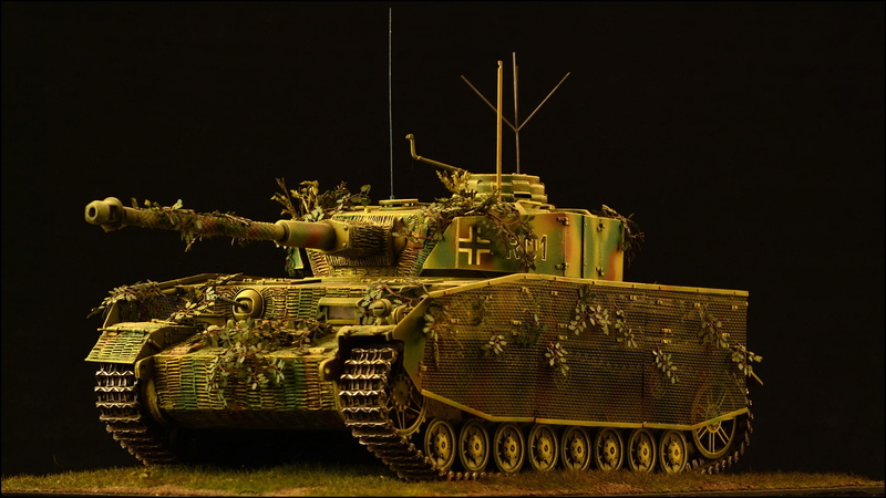 model, 1080P, average, tank, Panzer IV, German, toy