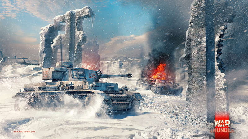 2K, World War II, tank, winter, German Army, panzer IV