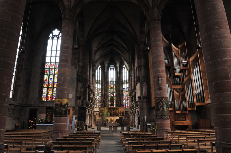 altar, religion, fine, architectural column, day, 4K, gothic style, spirituality, building, tourism, roman catholic, germany, low angle view, god, cathedral