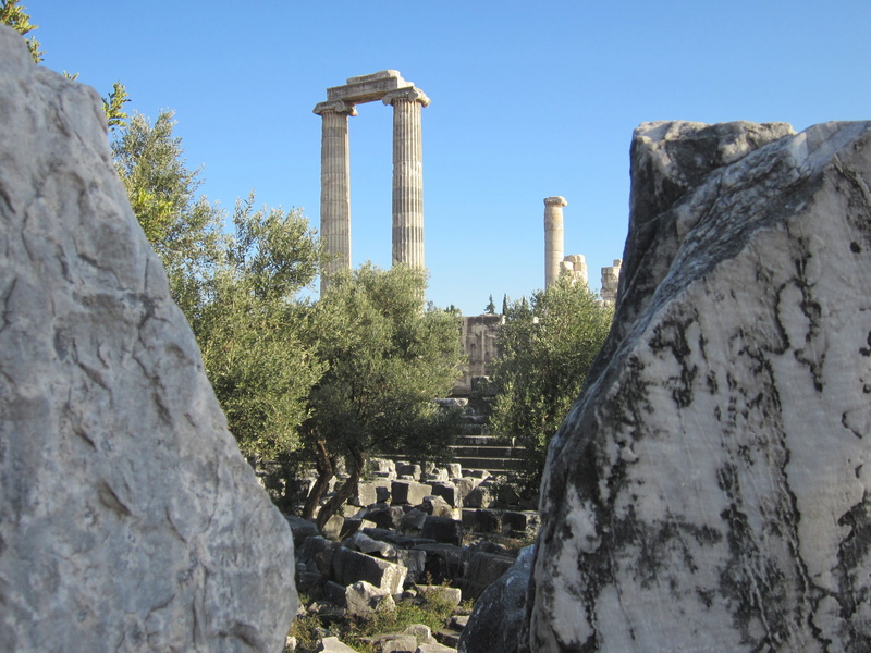abandoned, Landmark, classical Greek, building exterior, architectural Column, old Ruin, antiquities, turkey - Middle East, famous Place, outdoors, the Past