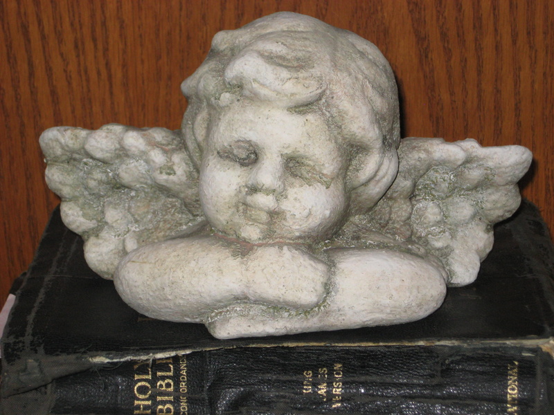 2K, art and craft, heaven, Angel, male likeness, creativity, vintage, ornament, day, Décor, design, Decoration, sculpture, symbol, wings, set, detailed