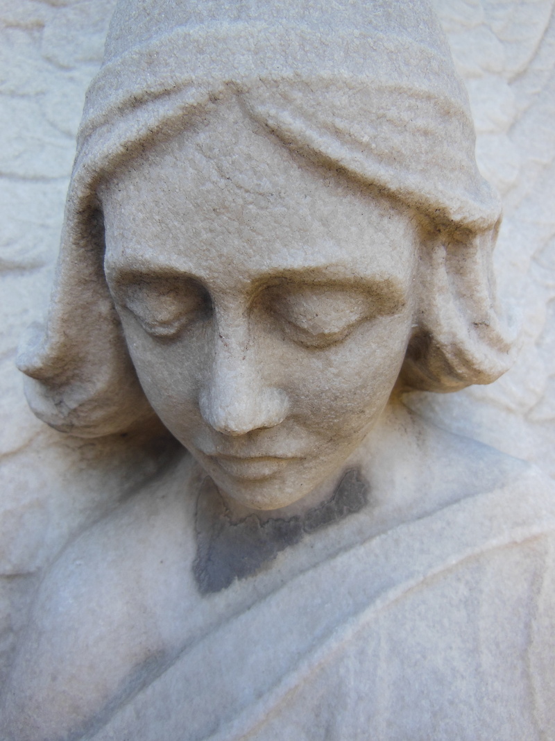 symbol, religion, faith, emotion, statue, ancient, spirituality, memorial, cemetery, culture, the past, stone material, antique, marble, white, ominous