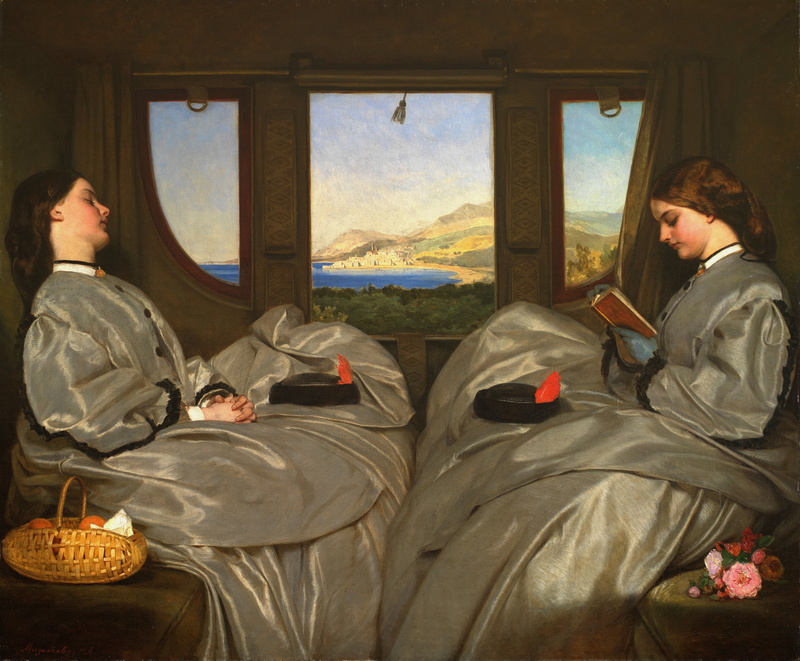 Augustus Leopold Egg, 1862, 5K, Travelling companions