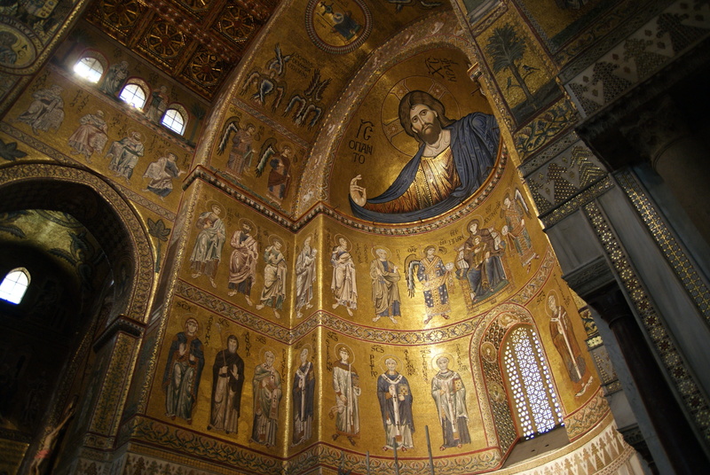 travel destinations, mural, built structure, cupola, ornate, craft, 4K, building, carving, church, ceiling, fresco, art and craft, spirituality, romanizm