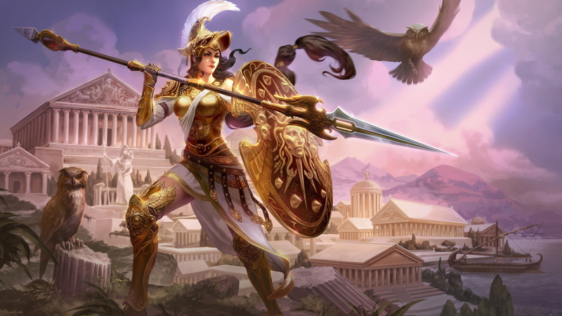 4K, Smite, Athena (Smite)